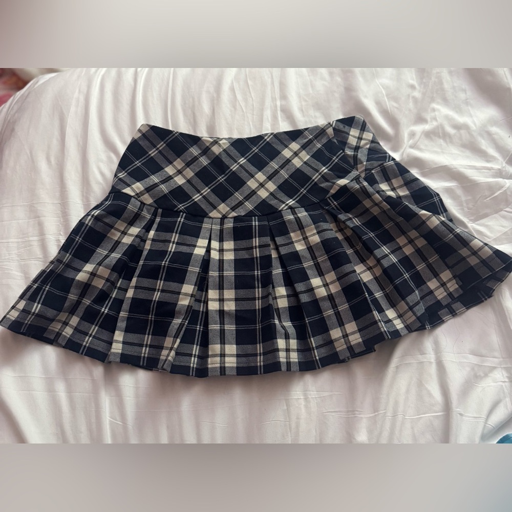 Pleated Micro Skort